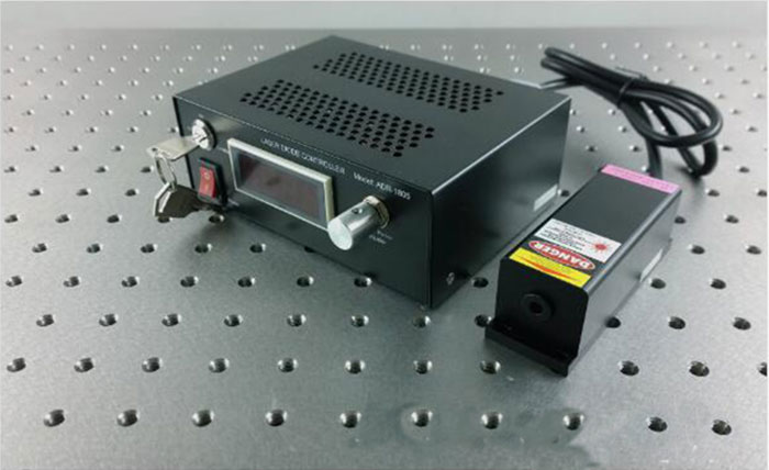 Short Wavelength Laser 375nm 50mW UV Laser CW and Modulation Together